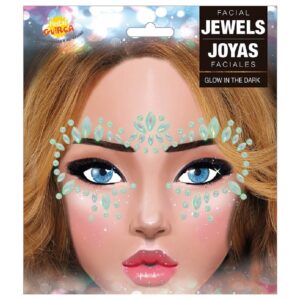 JOYAS FACIALES ADHESIVAS GLOW IN THE DARK 1
