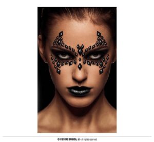 JOYAS FACIALES ADHESIVAS BAT MURCIELAGO