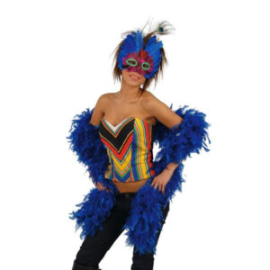 BOA PLUMAS AZUL 1,80 METROS