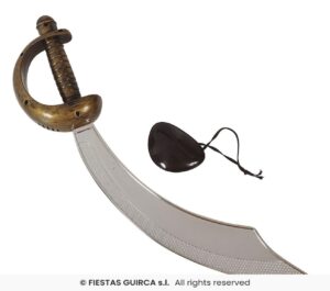 SABLE PIRATA CON PARCHE