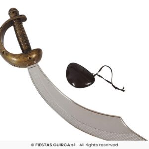 SABLE PIRATA CON PARCHE