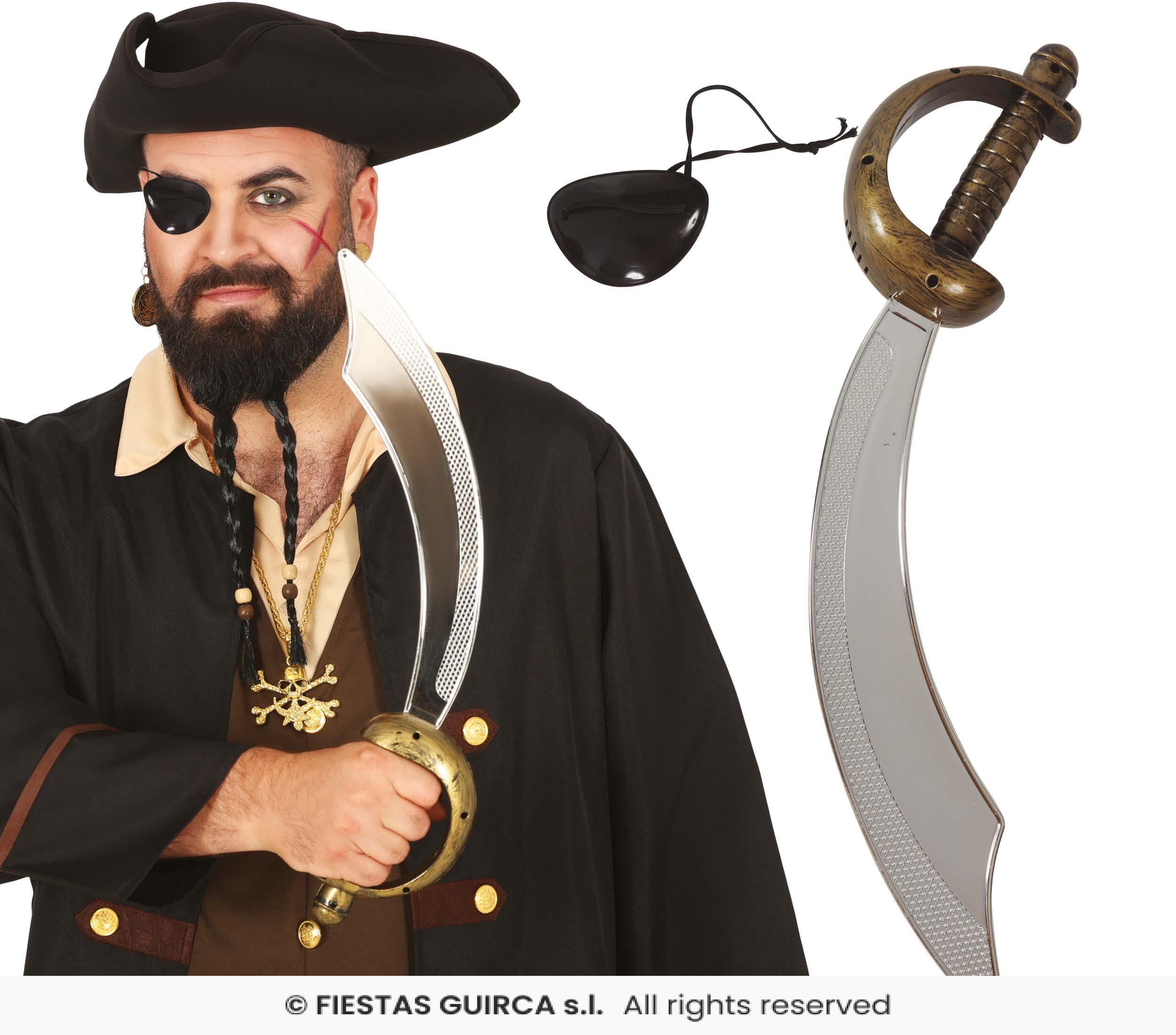 SABLE PIRATA CON PARCHE - Imagen 3