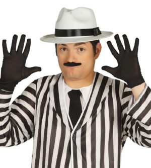 GUANTES NEGROS 25 CM