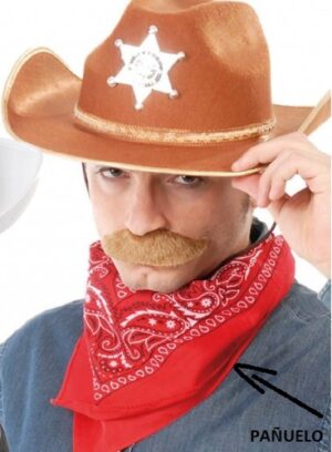 PAÑUELO VAQUERO ROJO