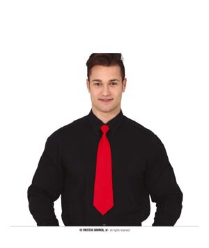 CORBATA ROJA 40 CMS.