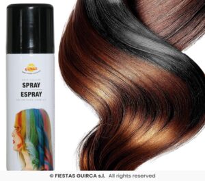 SPRAY PARA EL CABELLO NEGRO 125ML