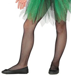 PANTYS REJILLA NEGROS INFANTIL