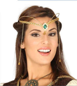 DIADEMA MEDIEVAL METALICA ORO