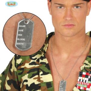 COLGANTE CHAPA DE IDENTIFICACION