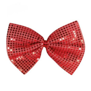 PAJARITA LENTEJUELAS ROJA 30 CMS.