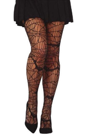 PANTY REJILLA TELA DE ARAÑA ADULTO