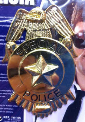 PLACA POLICIA ESPECIAL