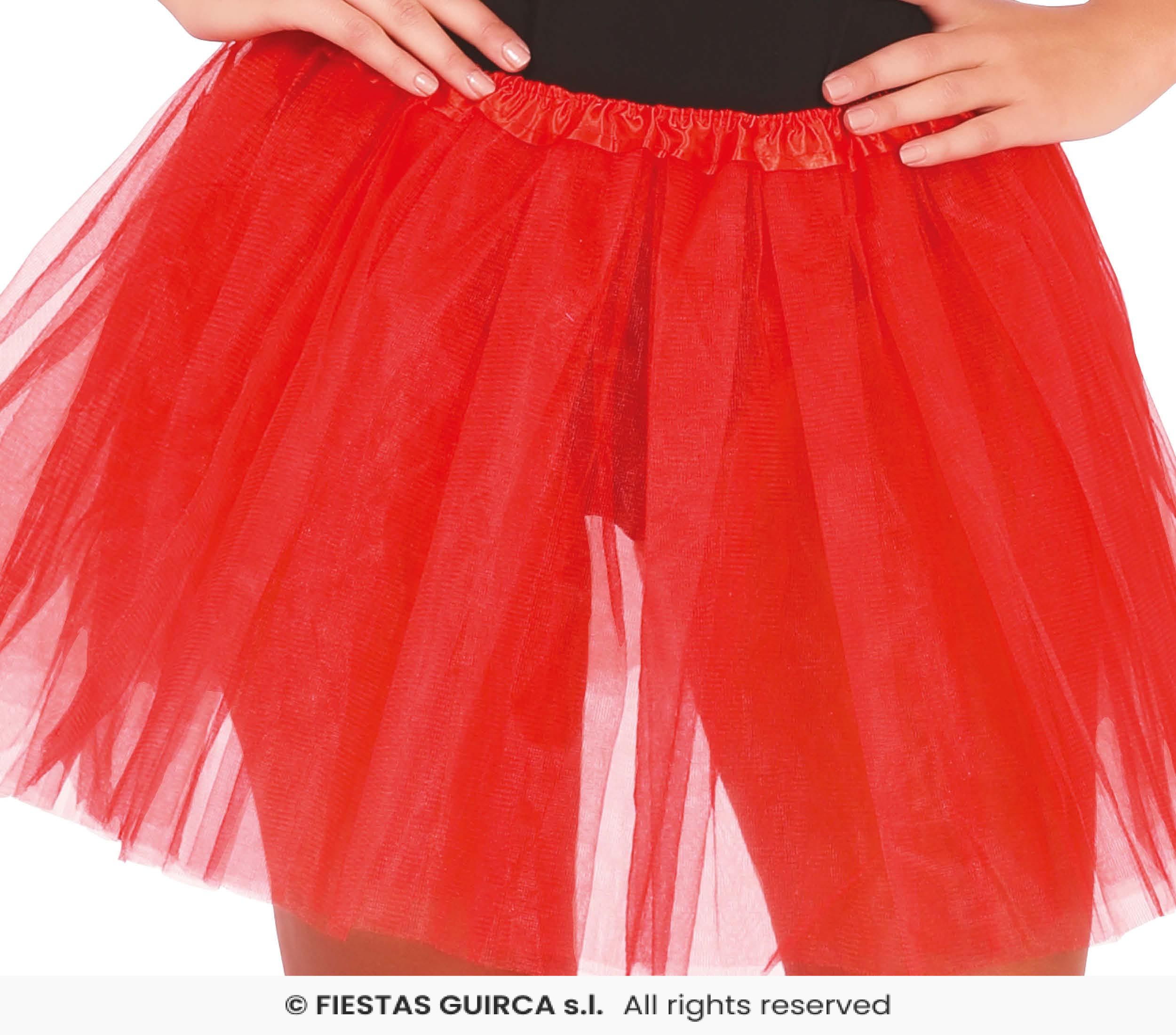 TUTU ROJO 40 CMS. - Imagen 2