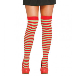 MEDIAS RAYAS ROJAS Y VERDES