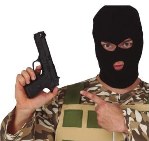 PISTOLA POLICIA NEGRA 23 CMS