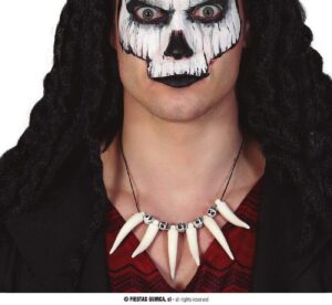 COLLAR CAVERNICOLA CON DIENTES