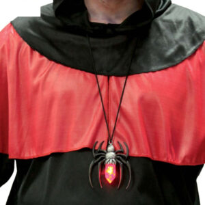 COLGANTE ARAÑA CON LUZ 11 CMS