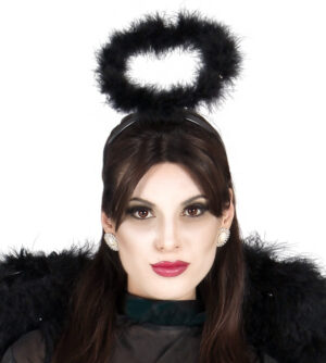DIADEMA AUREOLA ANGEL NEGRO