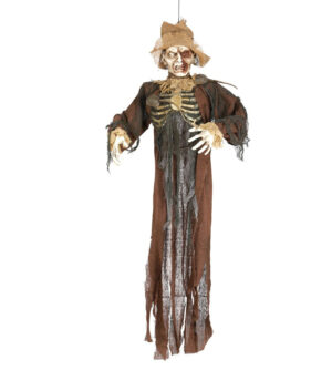 COLGANTE ESQUELETO CON RATAS 150 CMS.