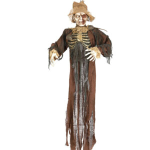 COLGANTE ESQUELETO CON RATAS 150 CMS.