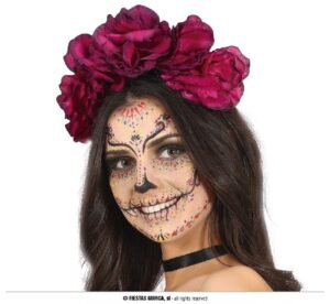 DIADEMA FLORES LILAS