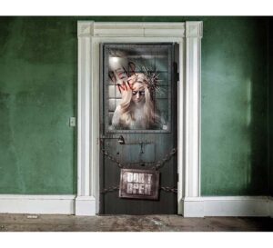 PUERTA DE PSIQUIATRICO DECORATIVA DE 80X180 CM