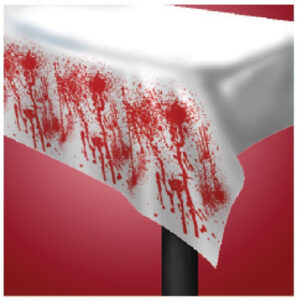 MANTEL SANGRE 274 X 137 CMS HALLOWEEN