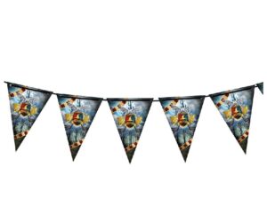 GALLARDETE MAGO 300 CMS 19X27 CMS PAPEL HARRY POTTER