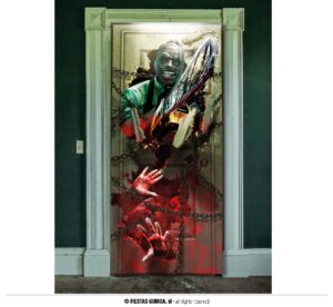 DECOR. PUERTA ASESINO SIERRA ELEC. 80 X 180 CMS