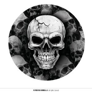 BOLSA 6 PLATOS CALAVERA 23 CMS