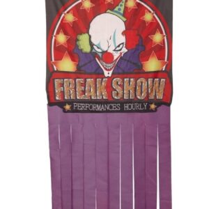 CORTINA SHOW PAYASO - 78 X 155 CM