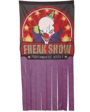 CORTINA SHOW PAYASO - 78 X 155 CM