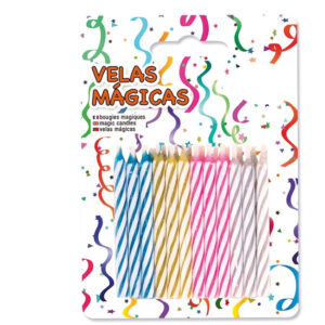 BLISTER 24 VELAS CUMPLEAÑOS