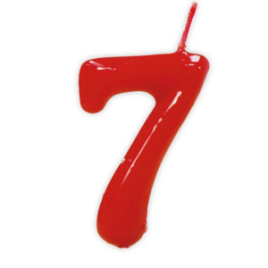 VELA CUMPLEAÑOS Nº 7