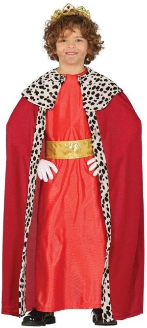 DISFRAZ REY MAGO ROJO 7-9 AÑOS