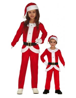 DISFRAZ MAMA/PAPA NOEL 3-4 AÑOS UNISEX