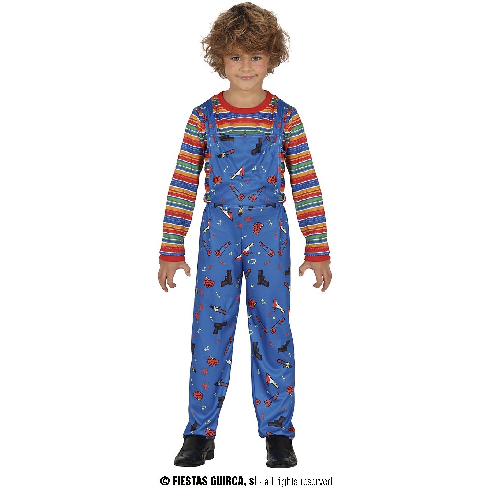DISFRAZ CHUCKY BAD TOY 3–4 AÑOS