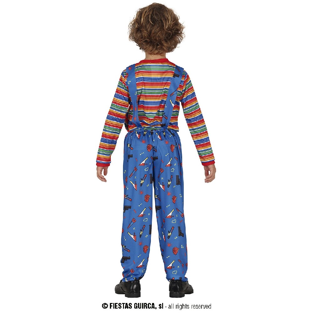DISFRAZ CHUCKY BAD TOY 3–4 AÑOS - Imagen 2