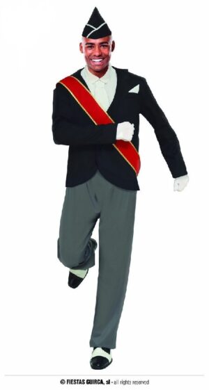 DISFRAZ BAILARIN DE FUNERAL TALLA XL