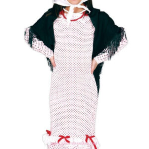 DISFRAZ MADRILEÑA CHULAPA 1-2 AÑOS MANTON Y PAÑUELO