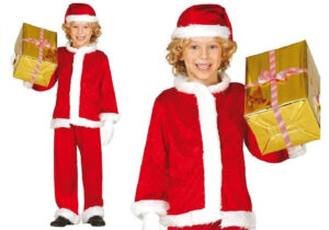 DISFRAZ PAPA NOEL EXTRA 3-4 AÑOS