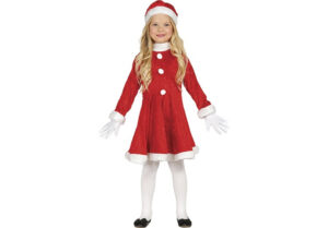 DISFRAZ MAMA NOEL EXTRA INFANTIL 5-6 AÑOS