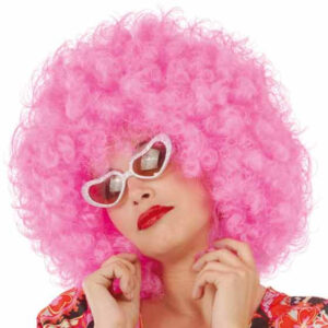 PELUCA AFRO ROSA GRANDE