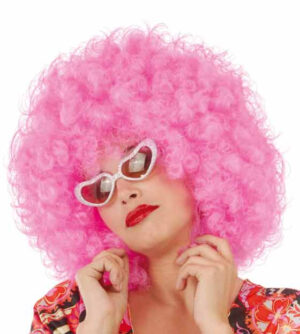 PELUCA AFRO ROSA GRANDE