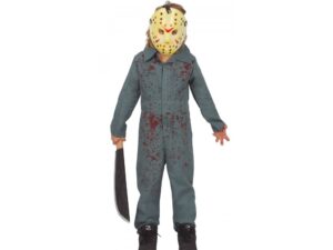 DISFRAZ JASON PSYCHO 10-12 Años