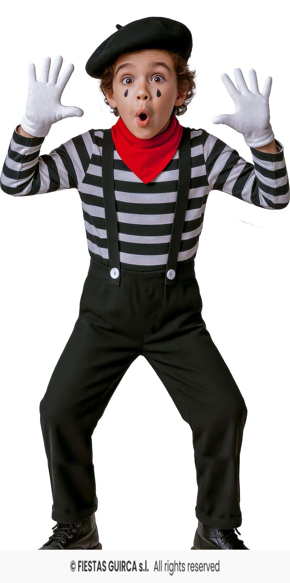 DISFRAZ MIMO 5-6 AÑOS CINE MUDO - Imagen 2