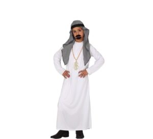 DISFRAZ JEQUE ARABE 5-6 AÑOS