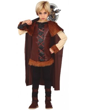 DISFRAZ VIKINGO- VIKINGA UNISEX 5-6 AÑOS