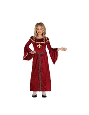 DISFRAZ MEDIEVAL PRINCESS 10-12 AÑOS