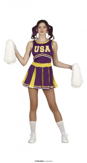 DISFRAZ CHEERLEADER ANIMADORA 14-16 AÑOS